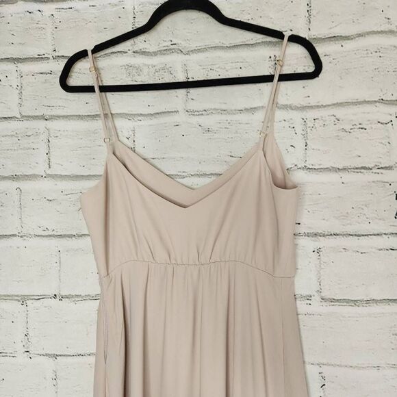 Show Me Your Mumu Women's Faith Maxi Dress Medium Show me the ring crisp - Picture 10 of 13